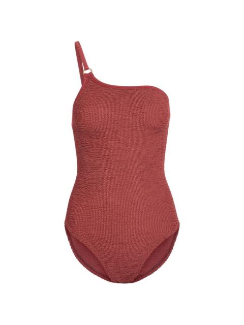 Hunza G Clara one-shoulder swimsuit