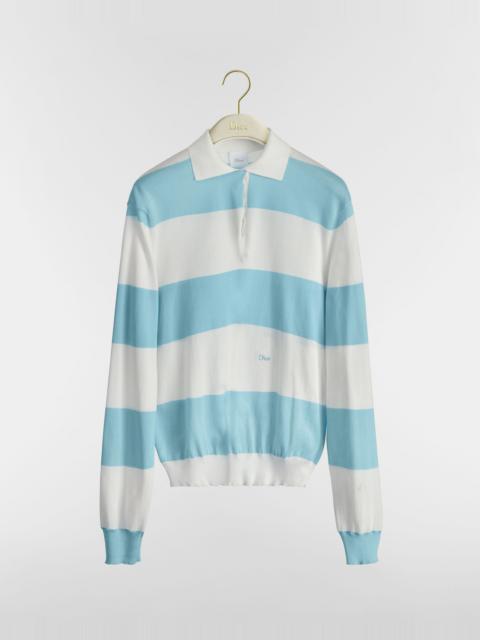 Dior Dior Marinière Long-Sleeved Polo Shirt