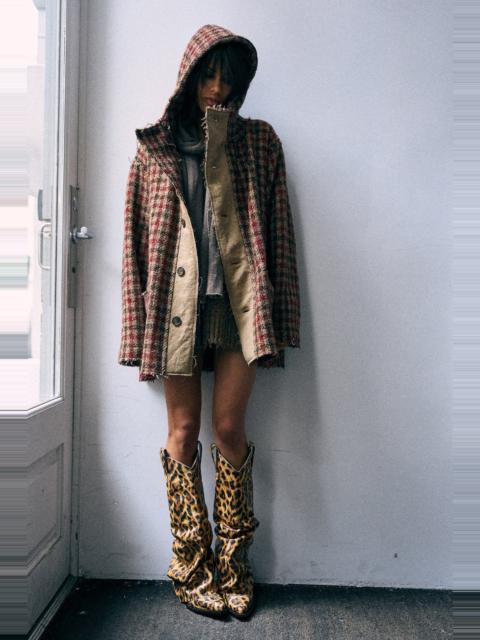 R13 Oversized Hooded Jacket