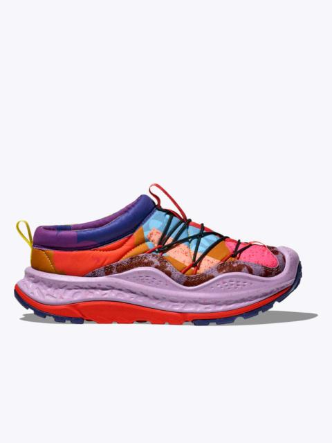 Ora Primo Studio Proba Shoes in Vermillion Orange/Gold