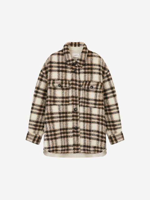 Isabel Marant Étoile HARVELI CHECKED COAT