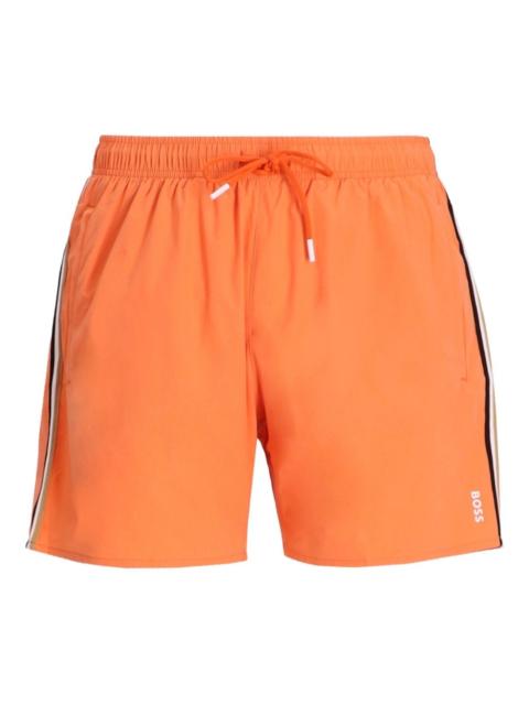 BOSS drawstring swim shorts