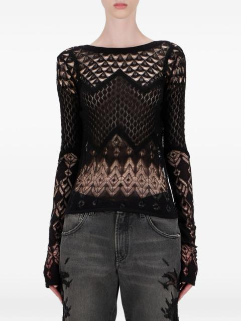 Blumarine black sweater