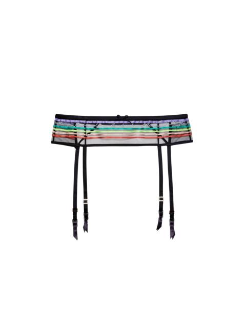 Fleur du Mal Taste Le Rainbow Garter Belt