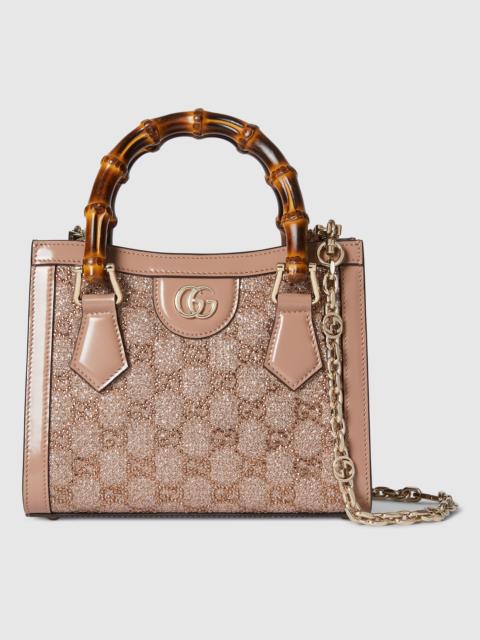 GUCCI Gucci Diana crystal mini tote bag