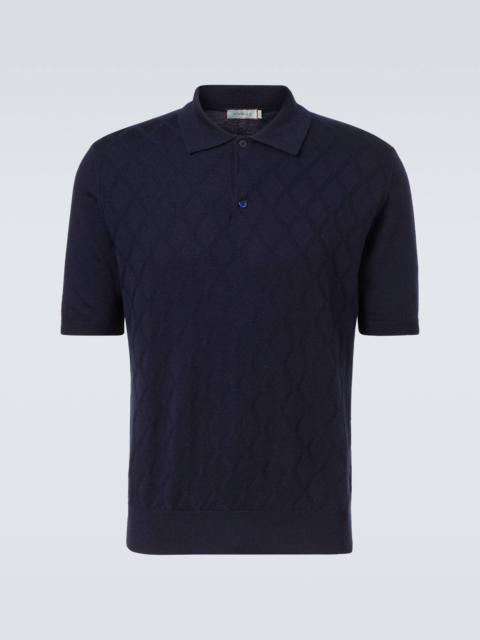 Canali Wool polo shirt