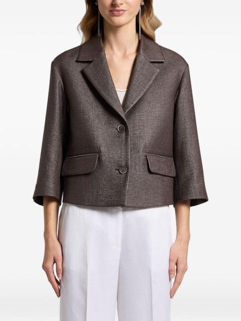 PESERICO cropped jacket