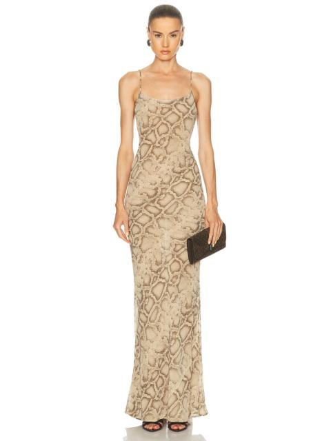 THE ANDAMANE Ninfea Maxi Slip Dress