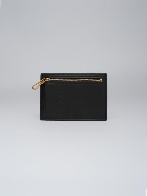 Nanushka ARATON - Vegan leather coin wallet - Black