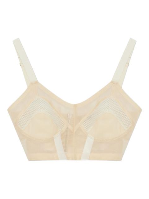 KNWLS Uma panelled top