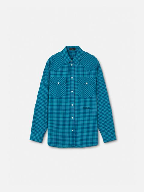 VERSACE Checked Shirt