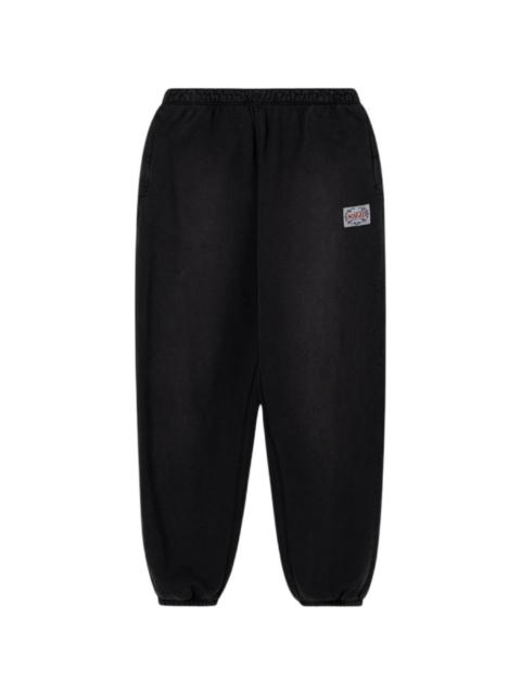 SOLID HOMME patch track pants