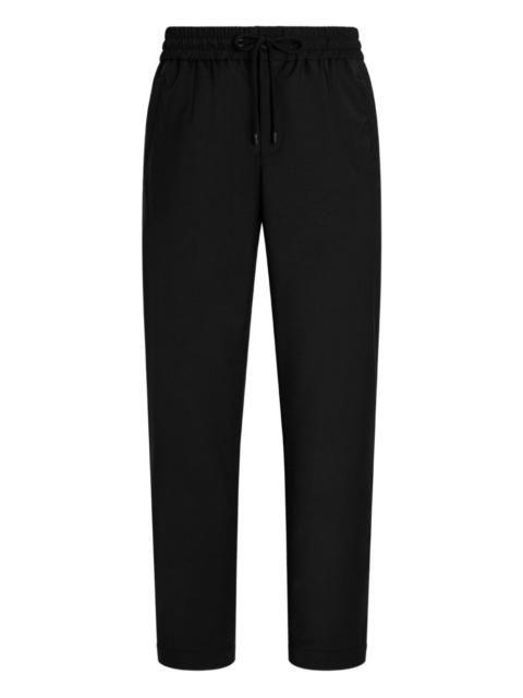 Dolce & Gabbana drawstring straight-leg trousers