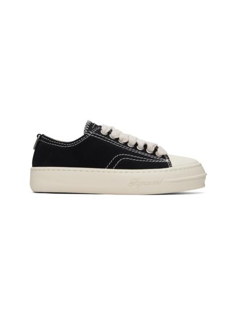 REPRESENT Black Rep-Cap Sneakers