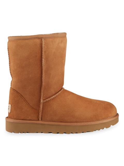 UGG Women's Classic Heritage Short II Suede Boots - Chestnut