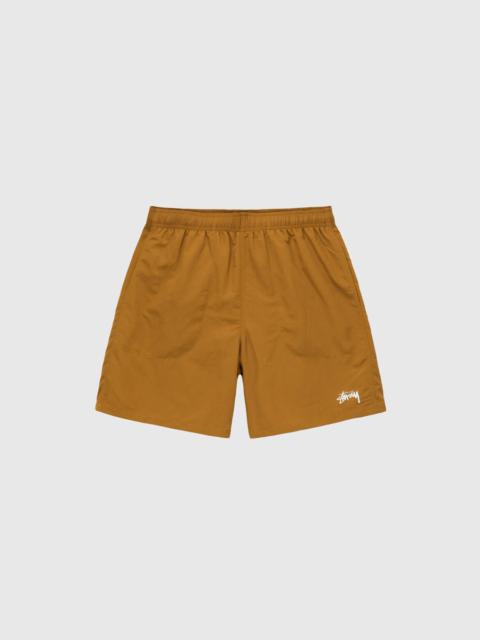 Stüssy Mask Water Shorts Orange | REVERSIBLE