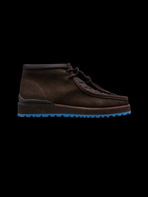 Moncler Wallabee Suede Boots