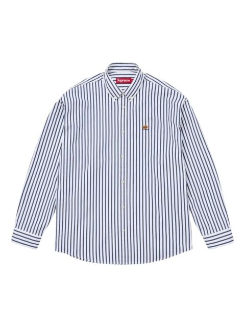 Supreme Supreme SS26 Stripe Shirt 'White' SUP-SS26-196-WHT