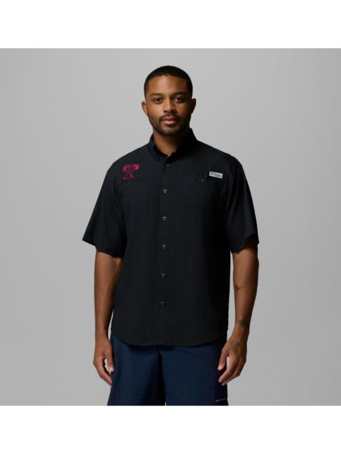 Columbia Men's Collegiate PFG Tamiami Short Sleeve Shirt - Texas A&M