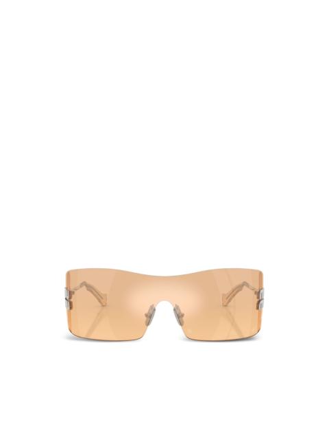 Miu Miu Aube shield-frame sunglasses