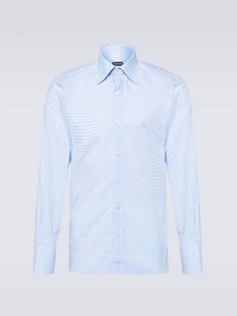 Cotton poplin shirt