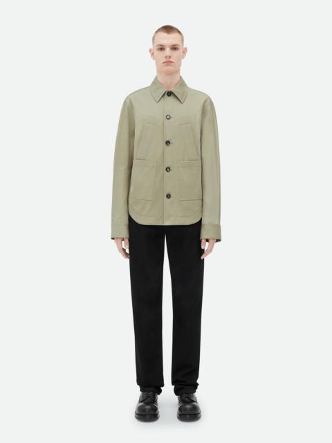 Relaxed Fit Cotton Twill Jacket