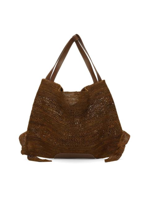 HEREU Tan Cador Tote