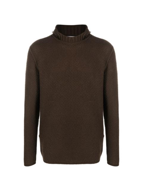 【送料&関税込】Ferragamo Mud Wool Sweater FERRAGAMO Mud wool sweater | gebnegozionline | REVERSIBLE