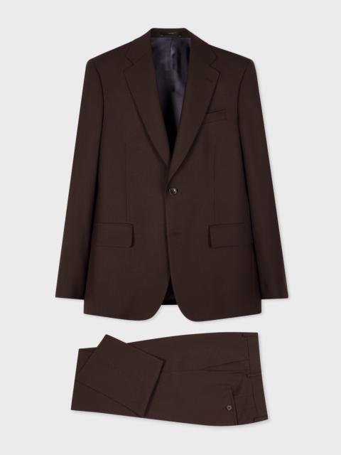 Paul Smith The Brierley - Brown Wool 'A Suit To Travel In'