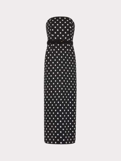 MILLY Kait Polka Dot Dress