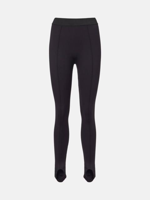 WARDROBE.NYC High-rise stirrup leggings