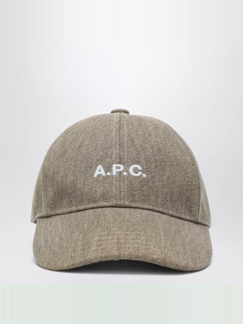 A.P.C. Charlie baseball cap dark brown