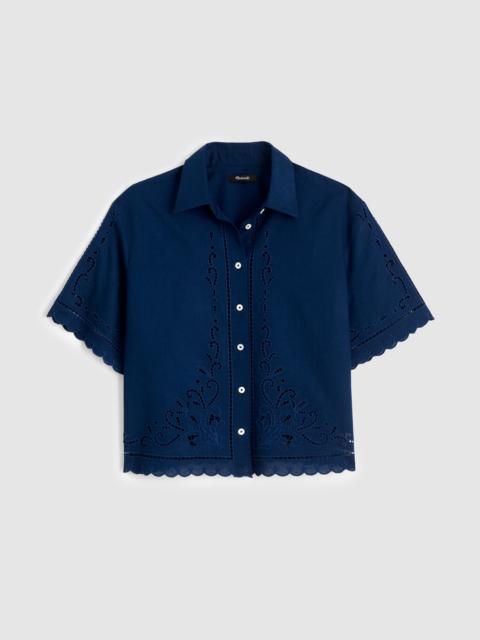 Madewell Eyelet Boxy Shirt