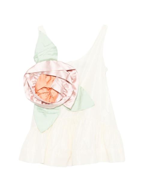 Simone Rocha rosette peplum top