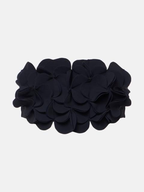 KARLA COLLETTO Tess ruffled bandeau bikini top
