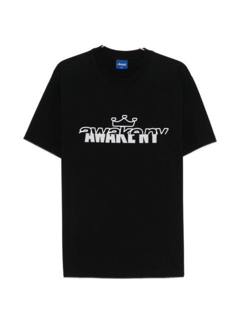 AWAKE NY Headcrack Champs logo T-shirt
