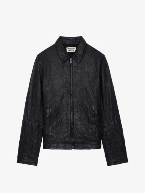 Zadig & Voltaire Lean Leather Jacket | REVERSIBLE