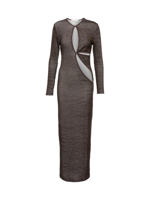 CHRISTOPHER ESBER Cutout knit maxi dress