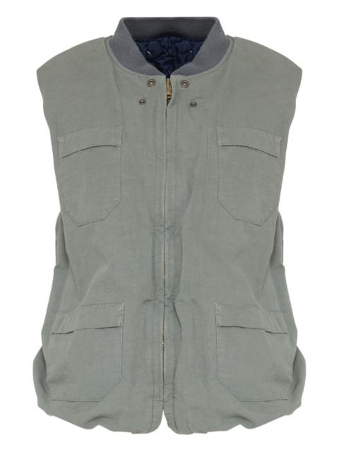 Maison Margiela cotton-blend waistcoat
