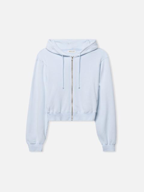 John Elliott VINTAGE FLEECE CROPPED FULL-ZIP