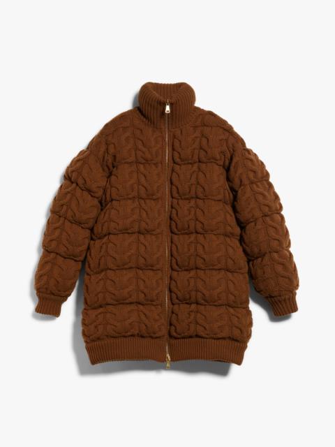 Max Mara Wool and cashmere down jacket