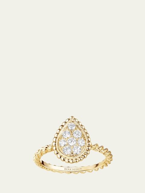 Boucheron Serpent Boheme S Motif Ring with Diamonds