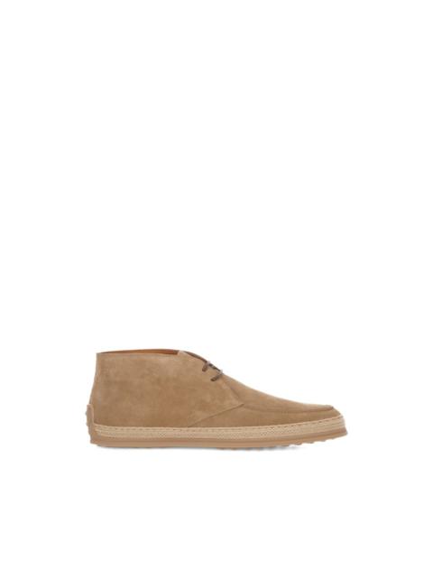 Tod's suede desert boots