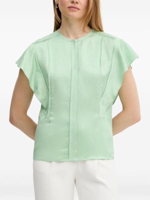 BOSS flutter-sleeve top