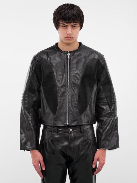 EARTHLING VIP Black Fang Leather Jacket