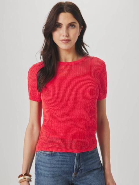 Splendid Yasmine Short Sleeve Sweater