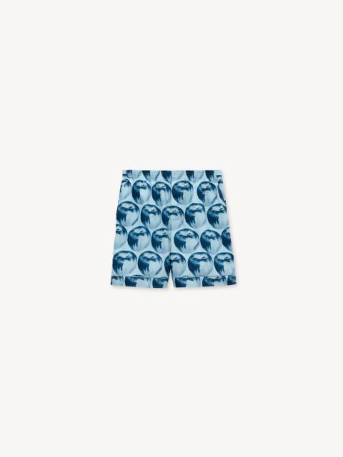 KENZO 'KENZO Apple Pop' elasticated shorts in cotton