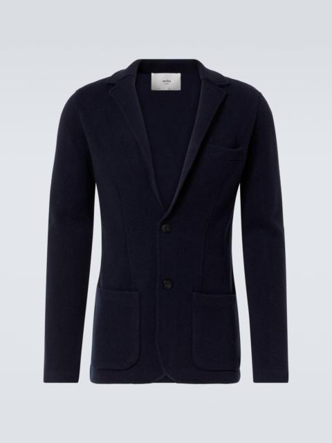 arch4 Mr Poole wool and cashmere cardigan