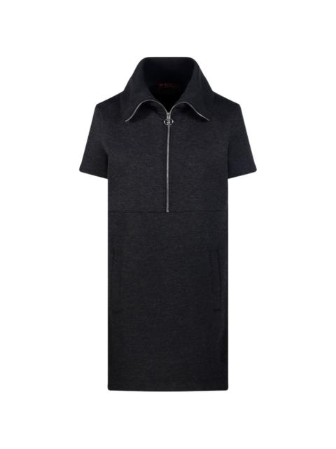 GUCCI zip-up collared dress
