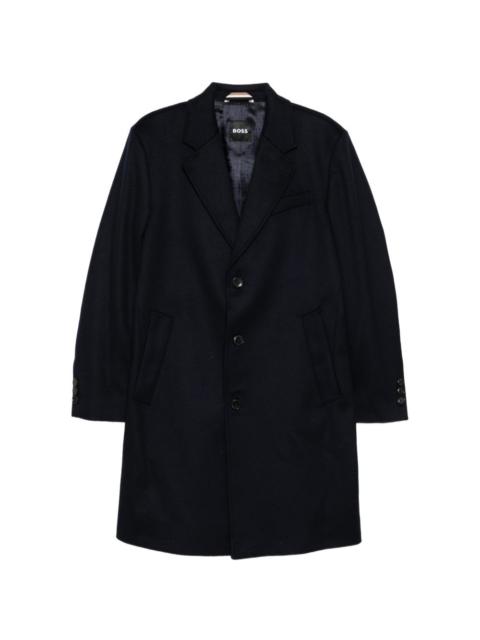 BOSS single-breasted coat
